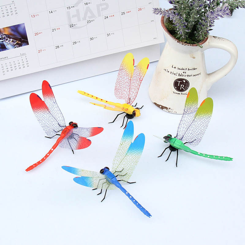 14cm Magnetic Pin Stereo B Simulation Dragonfly Wall Stickers Garden Curtain Decorative Refrigerator Stickers Creative 14cm Magnetic Pin Stereo B Simulation Dragonfly Wall Stickers Garden Curtain Decorative Refrigerator Stickers Creative