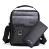 Black long wallet