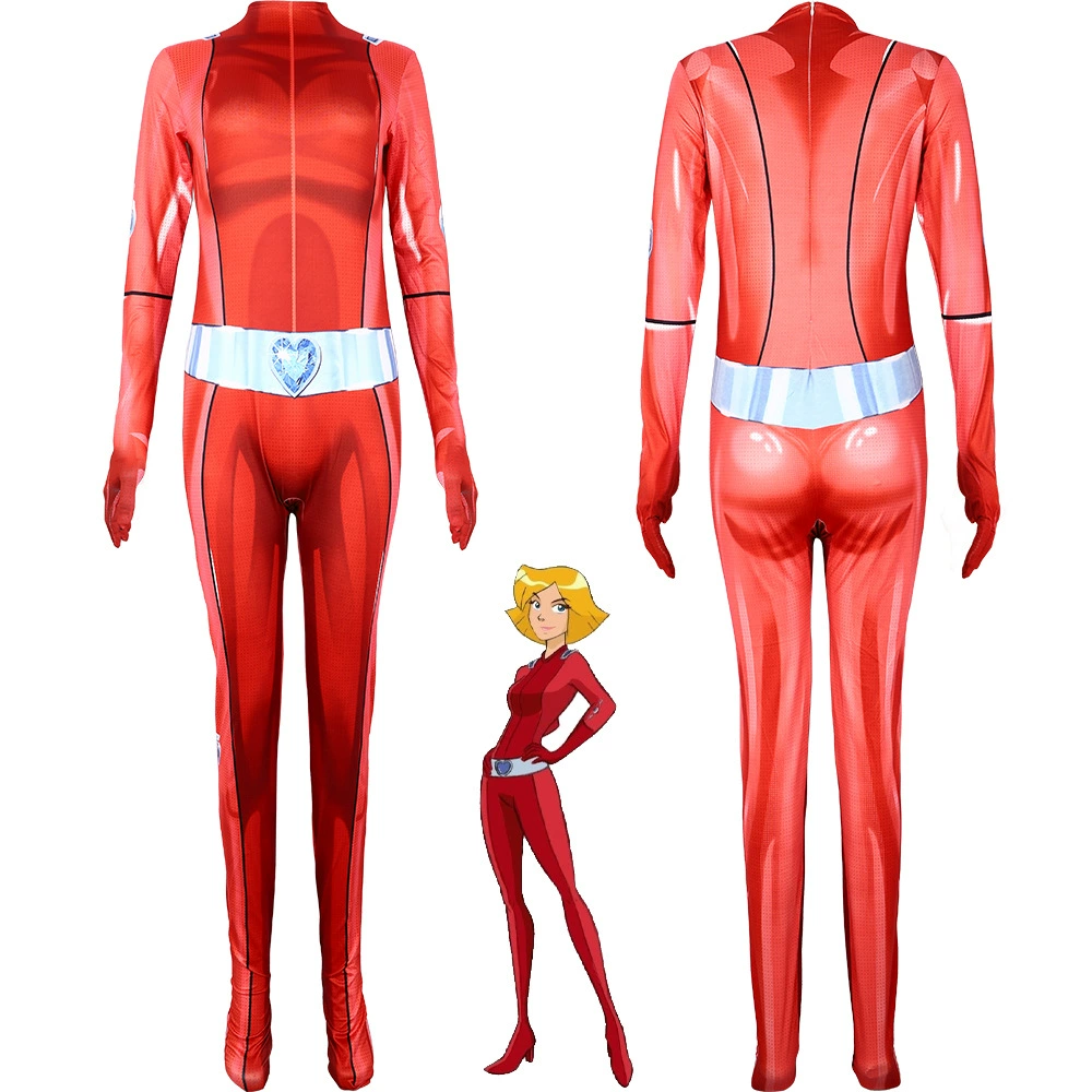 Хэллоуин TOTALLY Spies Европейский и американский шпионский агент 100 % COS Girl Agent Колготки Conjusational Колготки