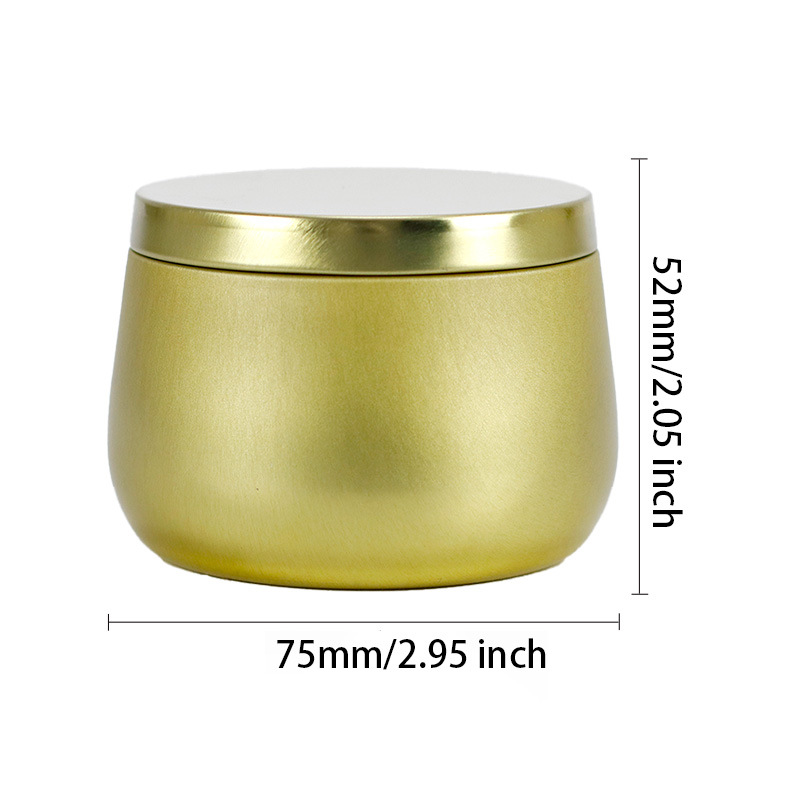 8OZ barriga aromática leche chocolate latas de dulces caja de hierro 78 * 88 * 56mm lata de hierro image 10