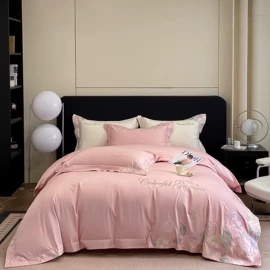 四件套;纤维被;婚庆床品套件