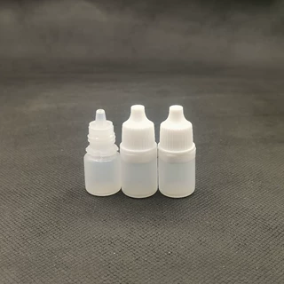 3ml塑料滴眼液瓶滴瓶颜料瓶液体分装瓶挤压尖嘴防盗盖印油瓶