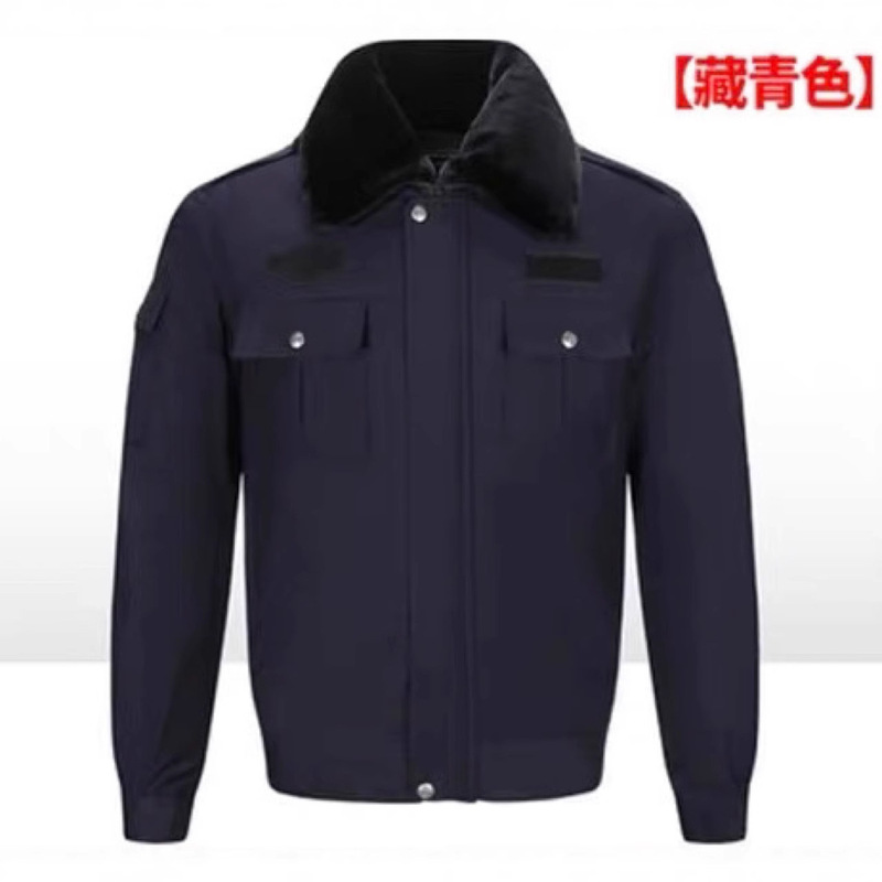 保安服冬装冬执勤棉袄保安棉衣加厚防寒保暖工作服外套物业工装|undefined