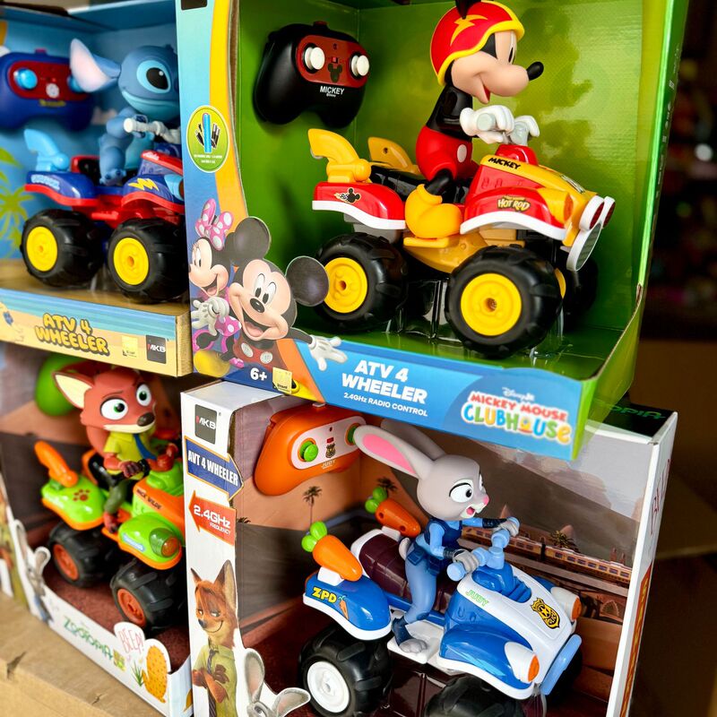 Disney Zootopia Judy Nick Stunt Atv Children's Car Toy Gift Wholesale Mickey Disney Zootopia Judy Nick Stunt Atv Children's Car Toy Gift Wholesale Mickey