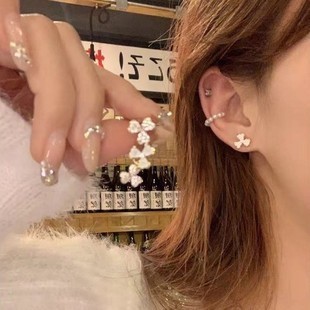 The Old Beauty is Stunning~ Fringe Earrings 2025 New Rare Long Flower Butterfly Earrings Exquisite Versatile Light Luxury Ears