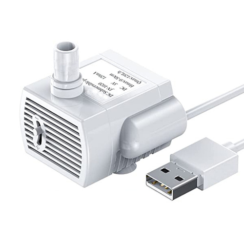 Pet water dispenser water pump anti-dry burning with light 5V1A DC water pump cat water dispenser anti-bite water pump manufacturer