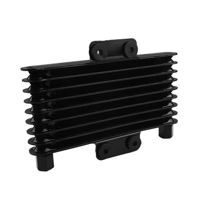 Universal Motorcycle Engine Radiator 150-250Cc 8-Row Oil Cooler Off-Road Motorcycle Oil Cooler (Soyutma sisteminin digər hissələri) - oc132-1-black-m10