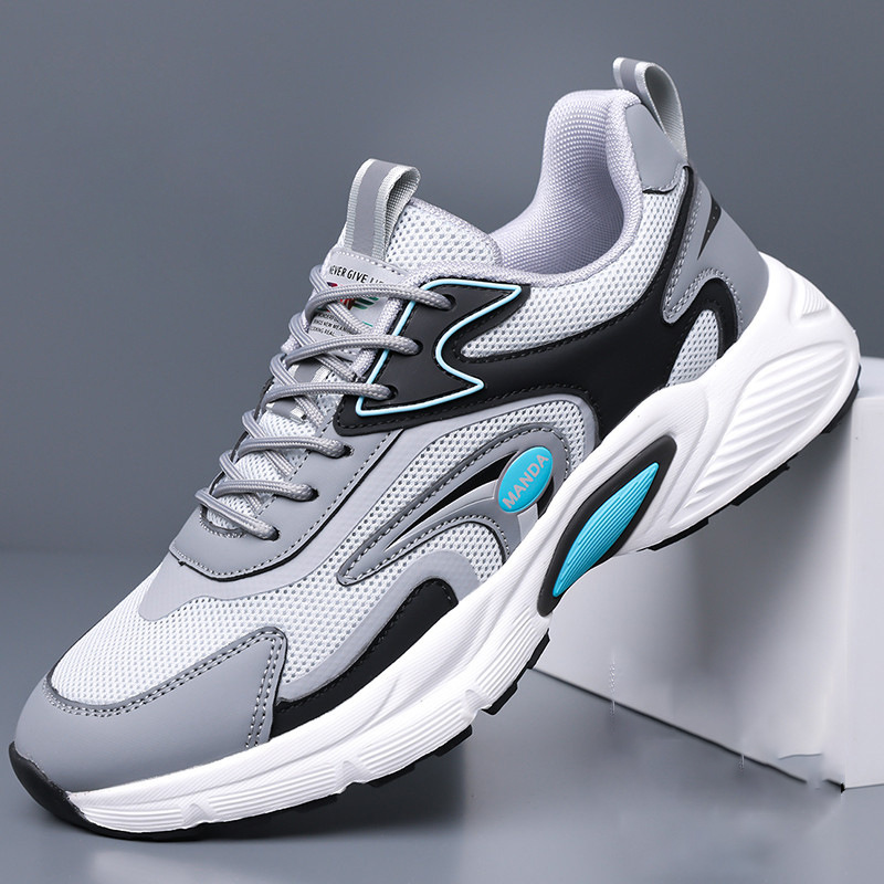 Herren Freizeitschuhe Mit Mesh Und Atmungsaktiver Sohle Sneaker_voghion.com