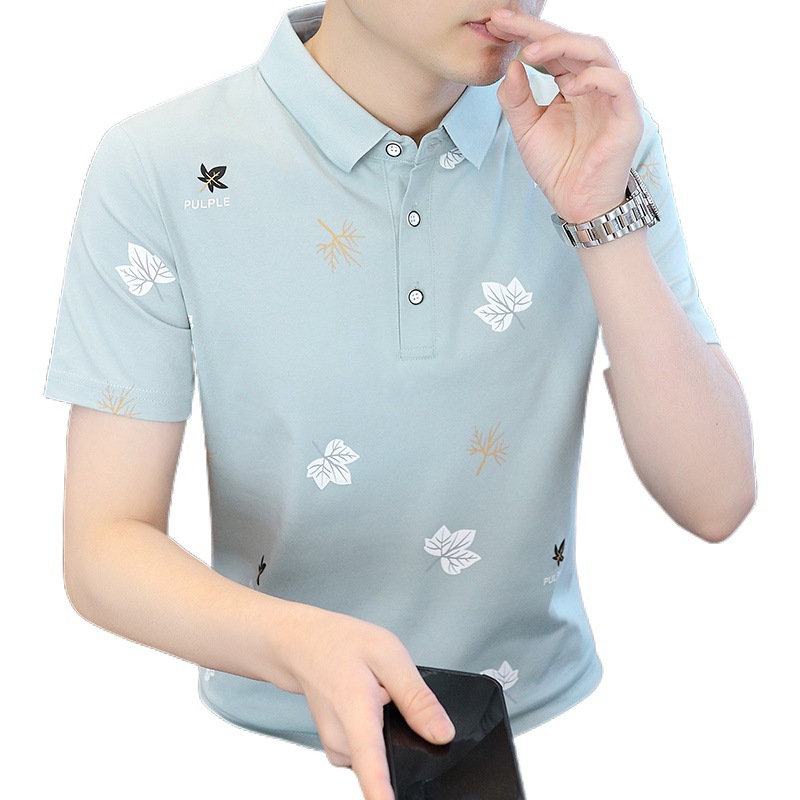 Nuevas coordenadas 2024 primavera y verano séptima ola: nuevo modelo de camisa POLO de solapa