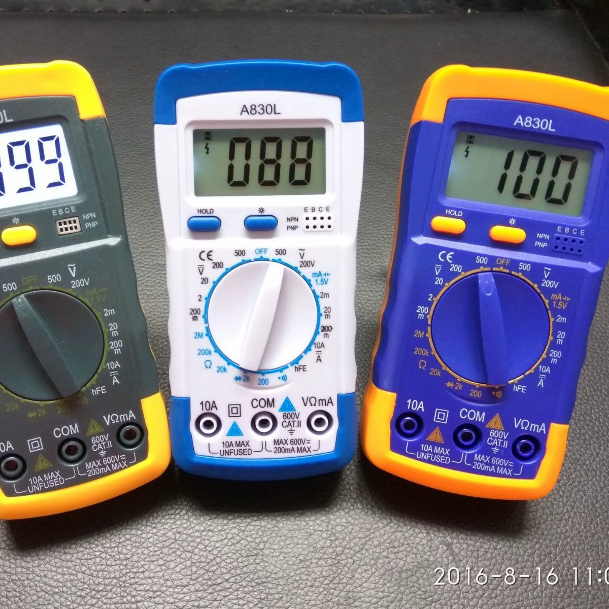 Для внешней торговли многофункциональный прибор с полной защитой цифровой мультиметр тестер инструмента для электрика XLA830L