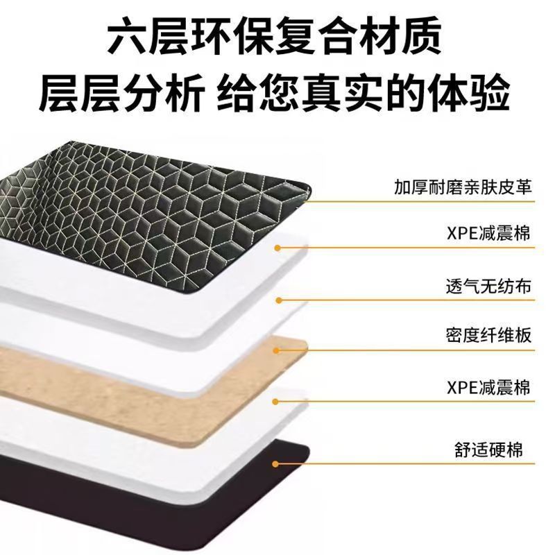 Car Folding Bed, No-Inflatable Rear Seat Sleeping Pad, Special Mattress for Sleeping in the Car, Car Travel Camping Folding Bed