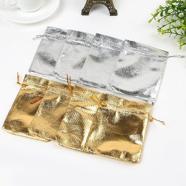 Ready-Made Gold Cloth Bag, Jewelry, Drawstring, Dust-Proof Storage Bag, Gift Buddhist Beads, Cultural Toys Collection, Silver Cloth Bag Ready-Made Gold Cloth Bag, Jewelry, Drawstring, Dust-Proof Storage Bag, Gift Buddhist Beads, Cultural Toys Collection, Silver Cloth Bag