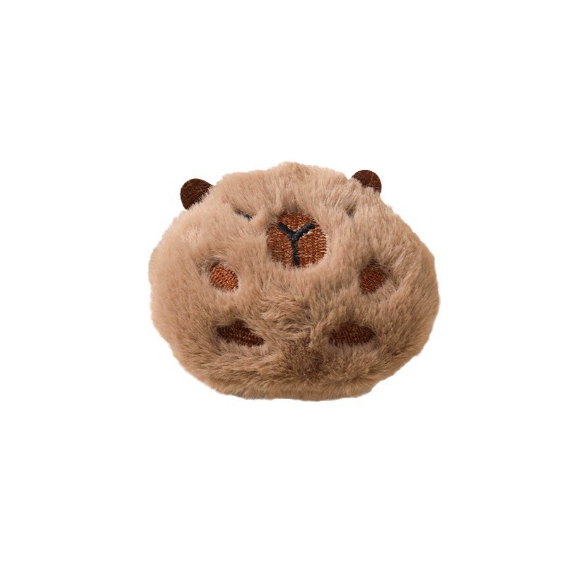Cartoon plush brooch, doll, keychain, cute accessory, pendant