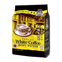 咖啡树白咖啡 马来西亚白咖啡粉原味特浓三合一速溶袋装600g