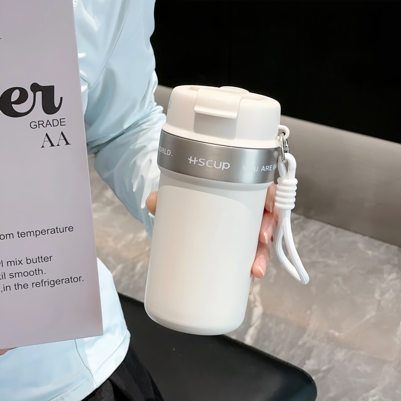 316不锈钢双饮咖啡保温杯便携保温保冷水杯礼品杯子简约时尚|undefined