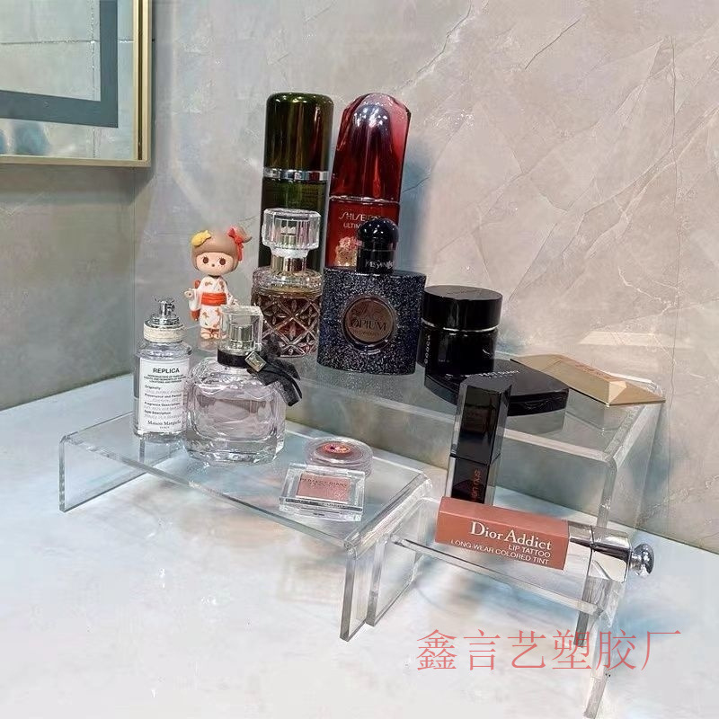 Acrylic U-shaped transparent storage rack
