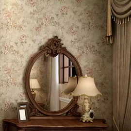 墙纸、壁纸;墙布;壁画