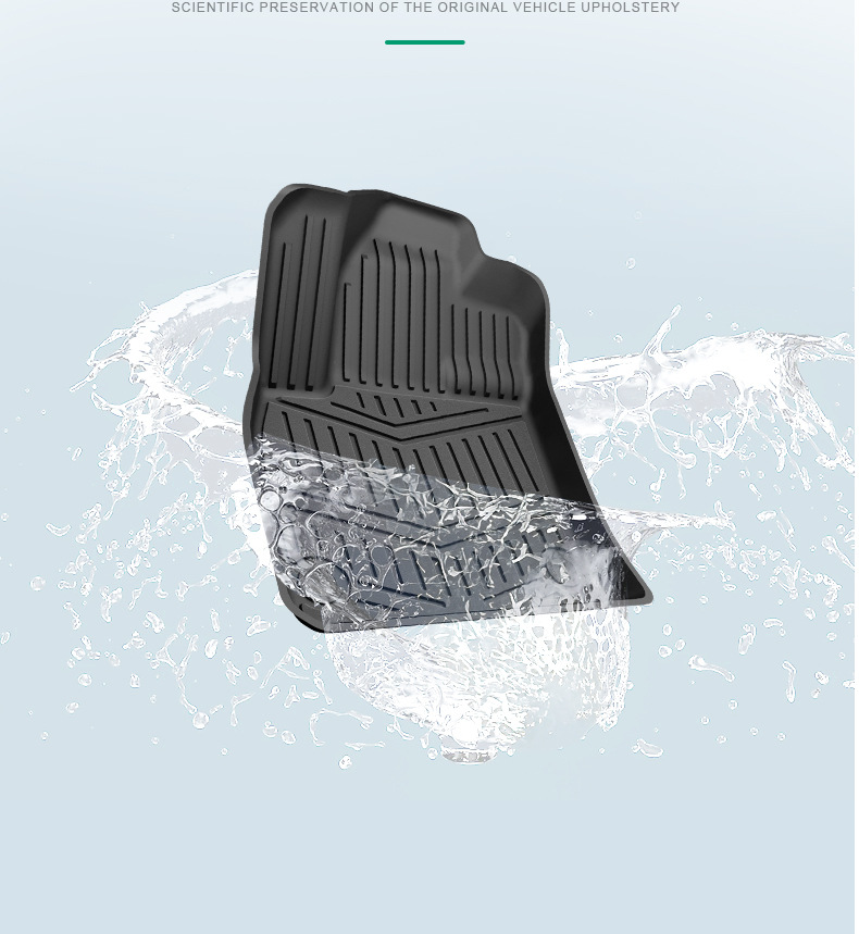 Suitable for Geely models, TPE special car floor mats made of car-grade eco-friendly material, odorless and non-slip