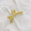 Acrylic hairgrip, big crab pin, hair accessory, shark, hairpins, simple and elegant design, South Korea, wholesale