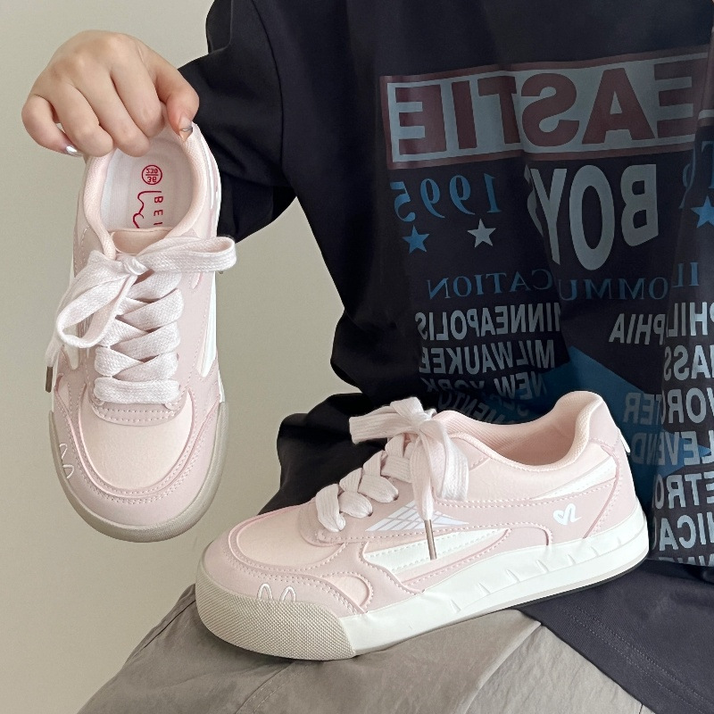 Baer zapatos de pan para mujeres otoño de 2025 nuevo nicho universitaria zapatos de skate para mujeres coreanas zapatos de mujer clásicos