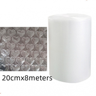 20cmx8meters/roll Clear Love Heart Air Bubble Film透明气泡膜|ru