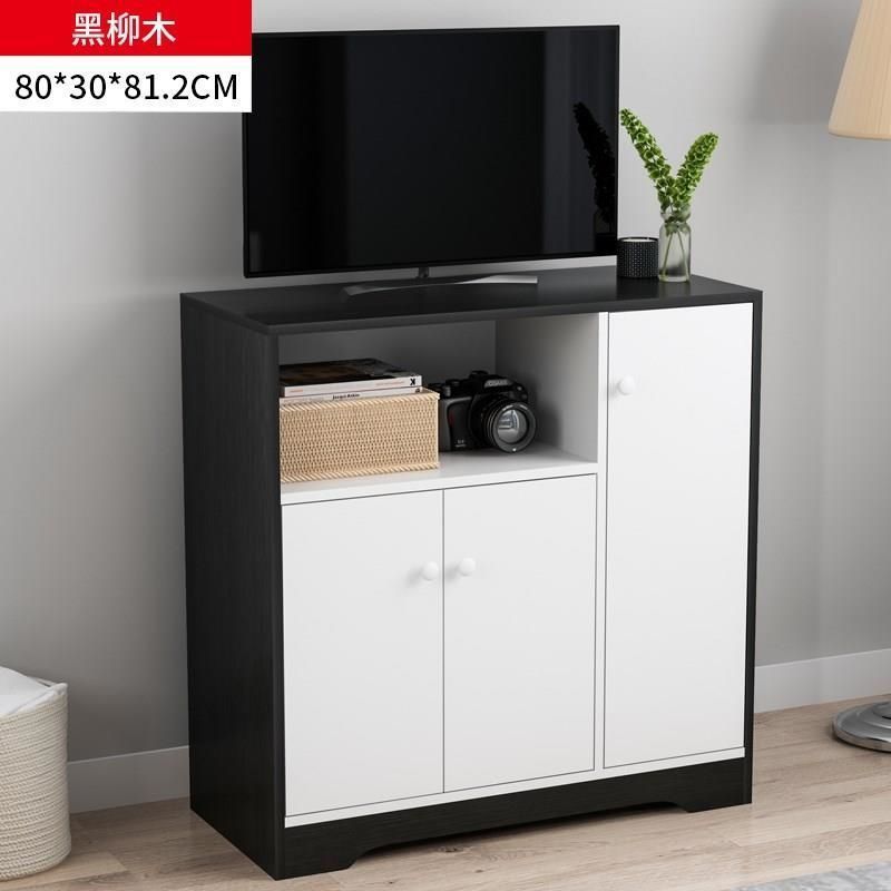 Gabinete de almacenamiento moderno y simple, armario de cocina, armario de almacenamiento, armario de té, sala de estar contra la pared, armario doméstico, simple