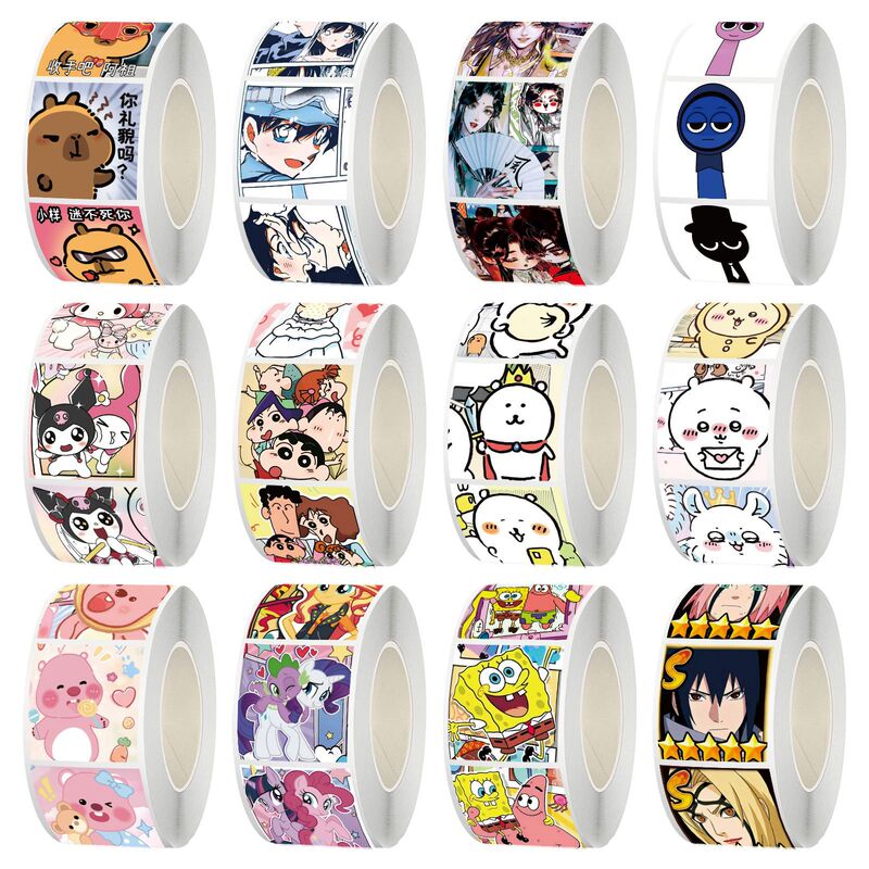 Hundreds of Sealing Stickers, Children's Reward Cartoon Stickers, Tape, DIY Planner Materials, Stationery, Notebook Decoration Wholesale