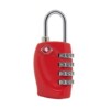 Customs lock TSA password lock hanging mini 4 -digit password lock TSA330 customs hanging lock black spot