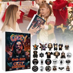 Ozzy Osbourne Motorcycle Bell奥兹·奥斯本倒计时日历盲盒挂件