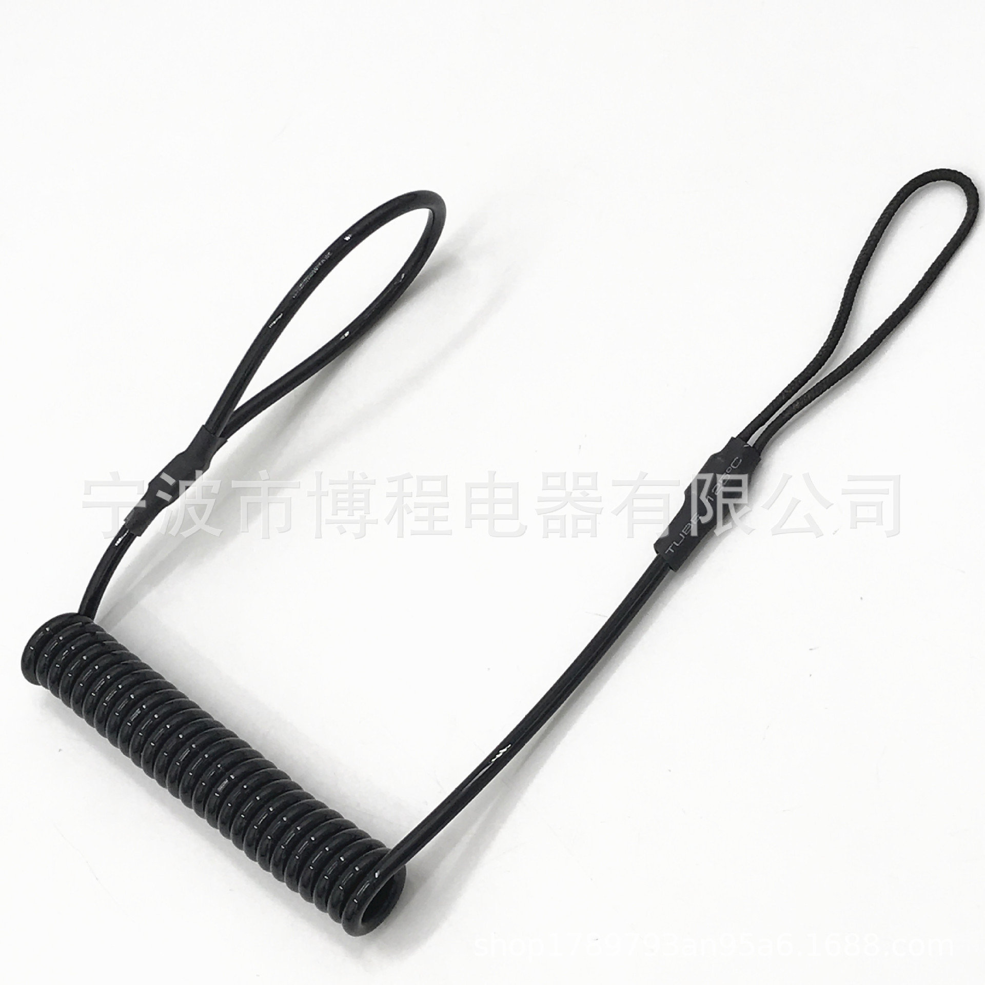 户外防丢绳多功能战术防丢户外弹簧枪绳PU弹力钥匙扣挂绳枪纲枪绳