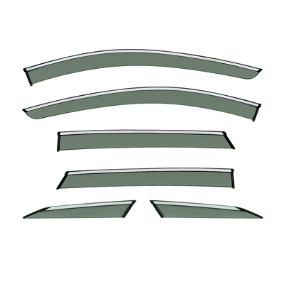 rain guards, and rain deflectors., Rain shield