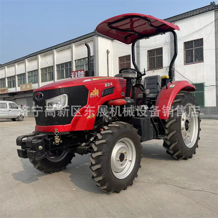 供应农用四轮拖拉机 四驱丘陵拖拉机 东方红多缸四轮拖拉机