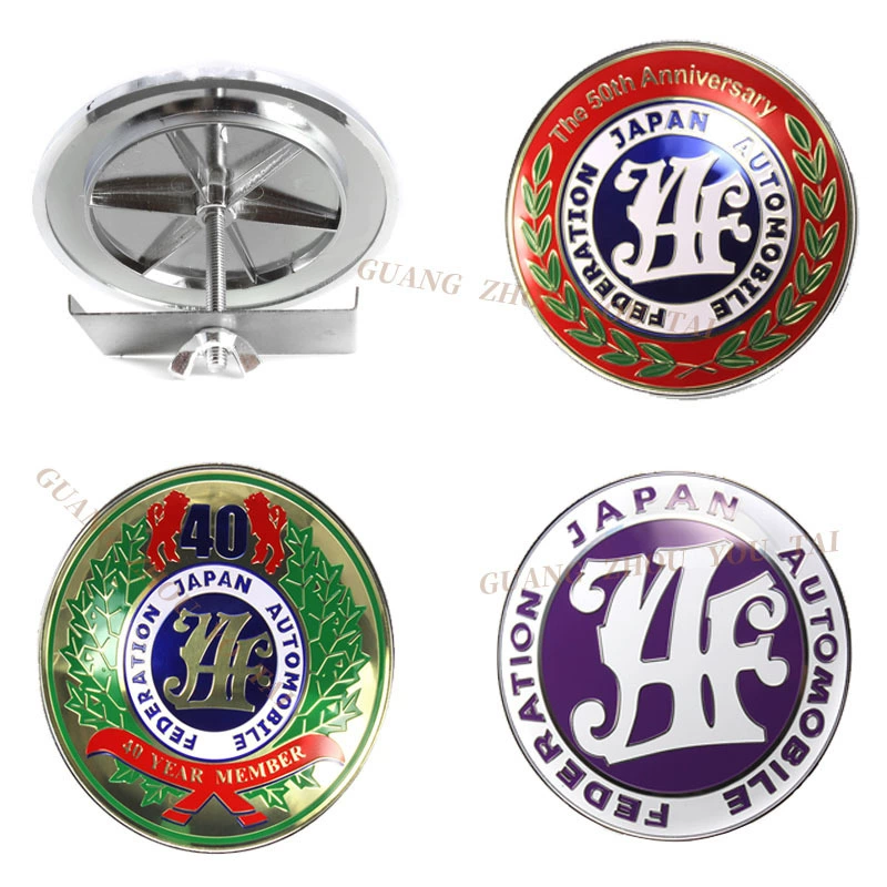 JAF China Net Label Japan Automobile Union Personalized China Net Badge Automobile General Motor Car Equipment Web Labeling
