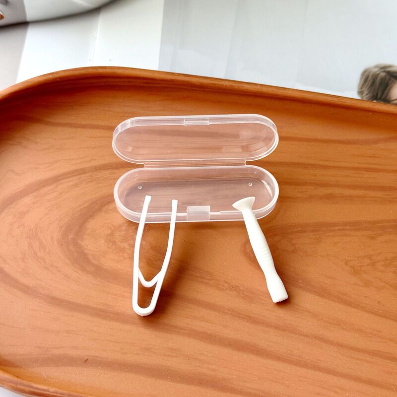Contact lens applicator white flat mouth suction stick clip wearing stick removal tool stick tweezers combination wholesale