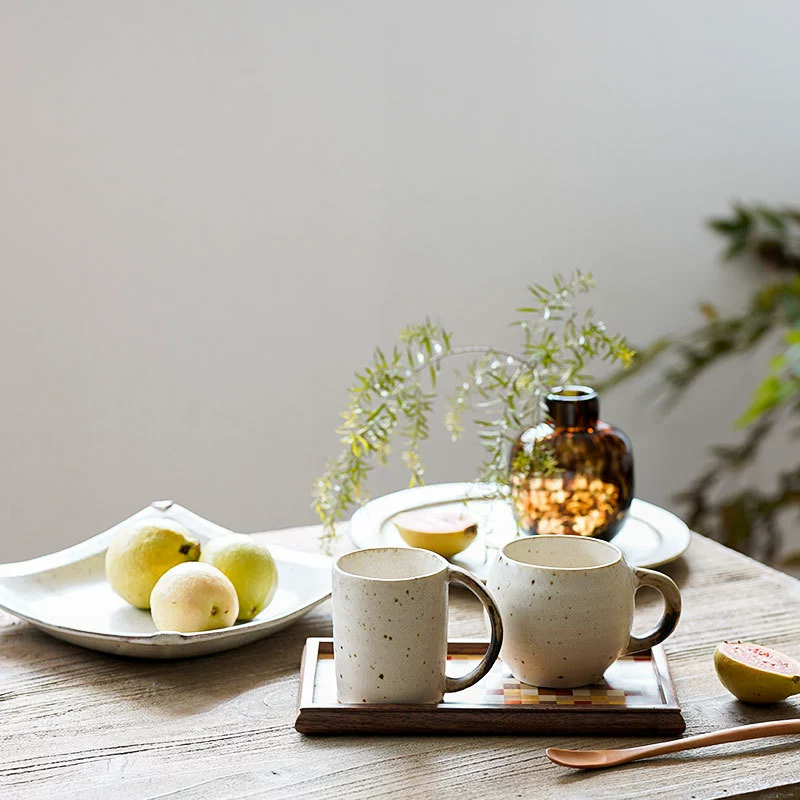 Miyabikaido/Mido -shaped Mark Cup (White)