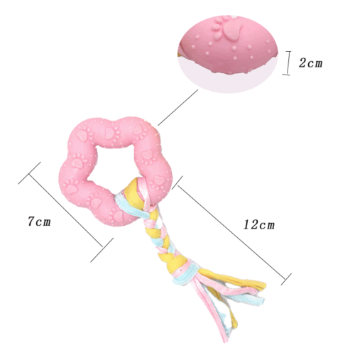 Pet supplies Macaron pet toys dog chewing tape strips chewing toys chewing teeth cleaning manufacturers wholesale