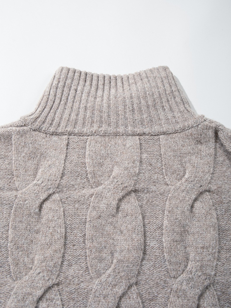 Inflation Jacquard Knit Jacket