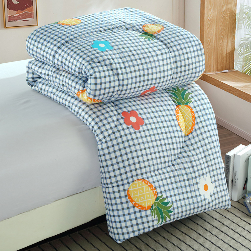 New skin-friendly quilt winter quilt thickened warm spring and autumn quilt core double air conditioning quilt quilt single student dormitory