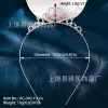 049 Princess Elsa Light Pink Water Drop Hair Crown