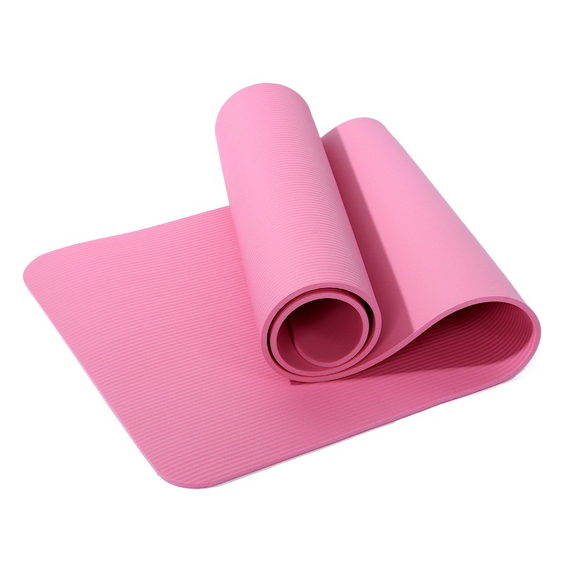 Cross-Border Wholesale Household Nbr Yoga Mat, Thickened Non-Slip Yoga Mat, Widened Sports Home Floor Mat, Dance Mat