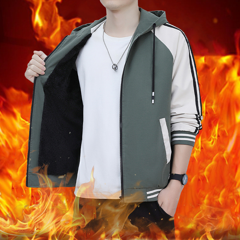 Chaqueta delgada de los hombres ocasionales de los deportes transfronterizos Primavera, Otoño e Invierno