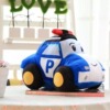 Ambulance, police car home use, cartoon decorations, pillow, children's rag doll, plush toy, wholesale, Birthday gift