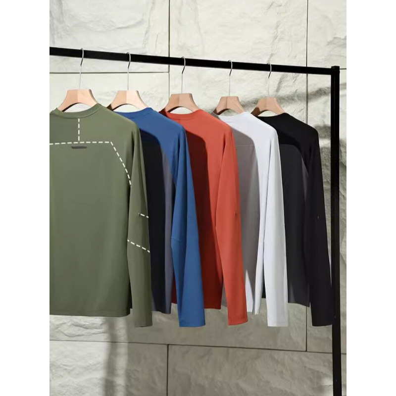 Dragon Scale Armor! a Great Sports Companion~Upf40+ Spring and Summer Outdoor Sun Protection Quick-Drying Long-Sleeved T-Shirt for Couples