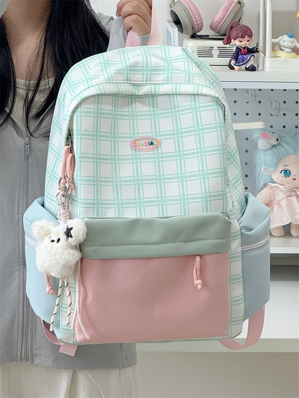 日本インズニッチ牧歌的なスタイルの多用途ガールバックパック、甘くてかわいい、新鮮なバックパック|undefined