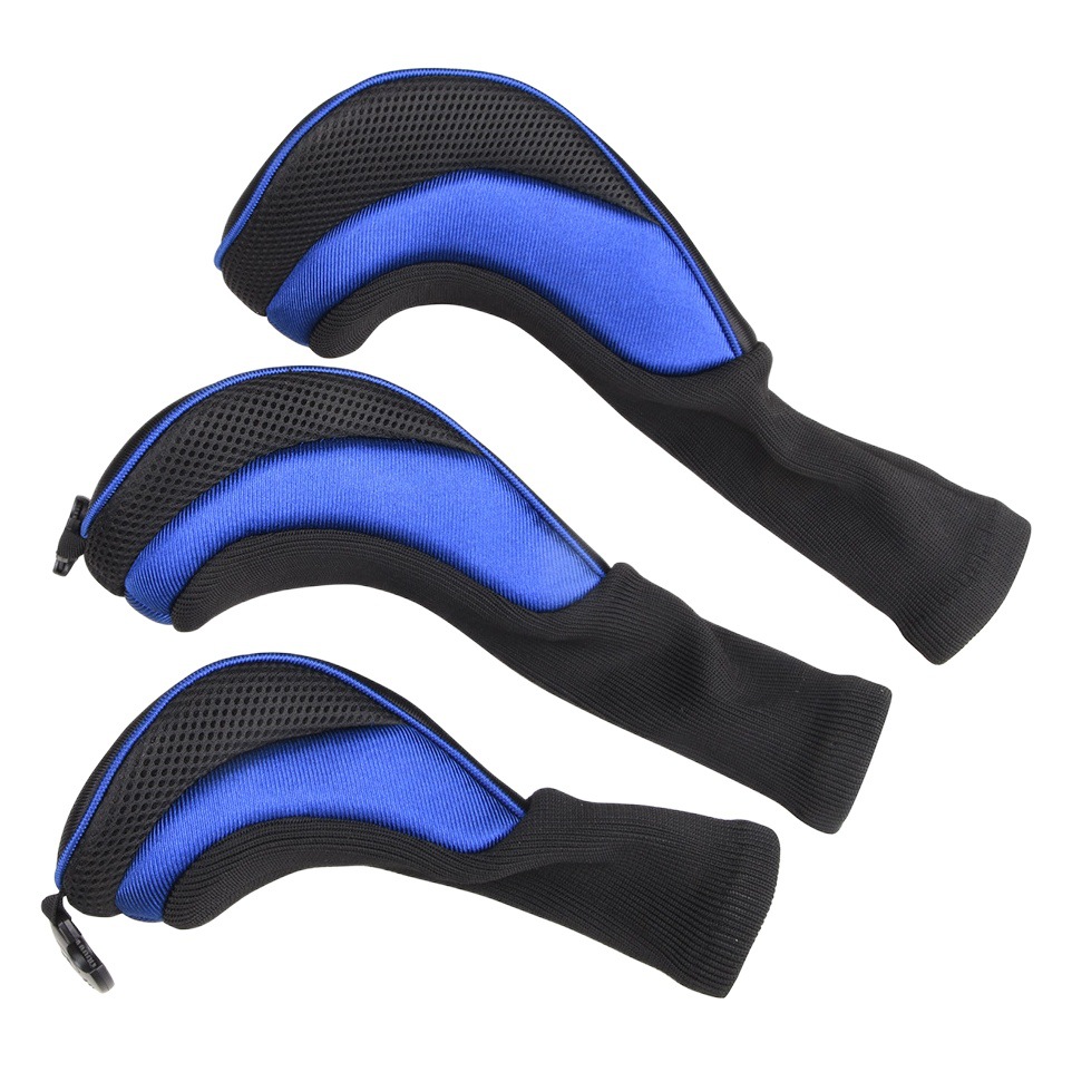 Golf de madera Polo manga cabeza cubierta protectora No. 1, 3, 5 tapa de madera tapa de la fábrica puede enviar una sola pieza