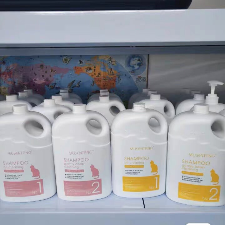 沐森堂宠物浴液猫狗通用沐浴露杀菌除臭留香宠物店洗澡香波大桶5L|undefined