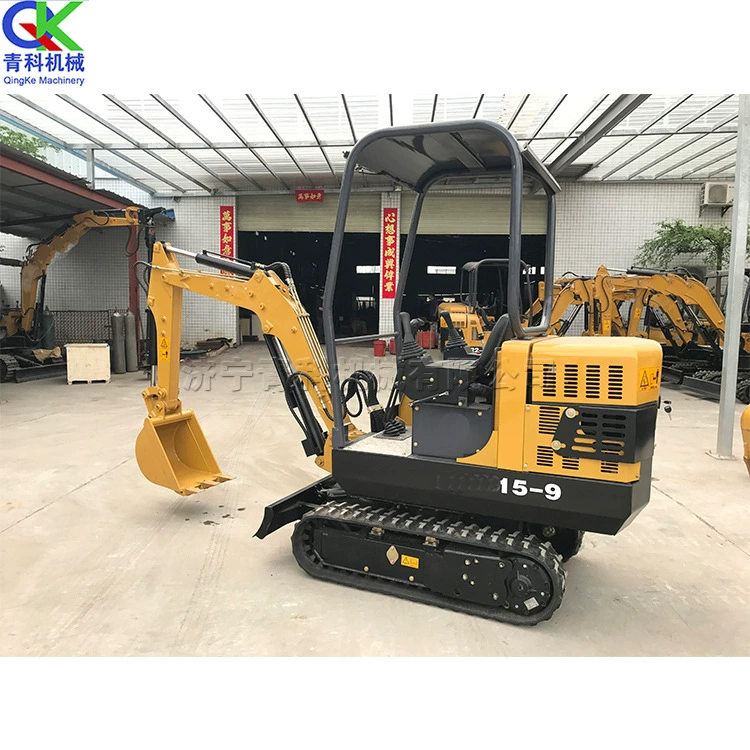 Строительная техника: мини-экскаватор для строительства дорог, мини-экскаватор для рытья канав, гидравлическая машина для рытья канав на сельскохозяйственных угодьях и в садах.