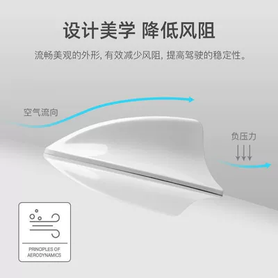 Gold Snow White Car Roof – vehicle antenna