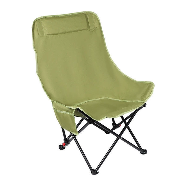 Three-speed adjustable high-back seat green