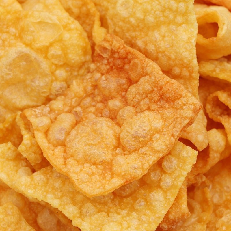 油炸腐竹螺蛳粉腐竹柳州螺狮粉专用配料薄酥脆炸豆腐皮批发豆皮干